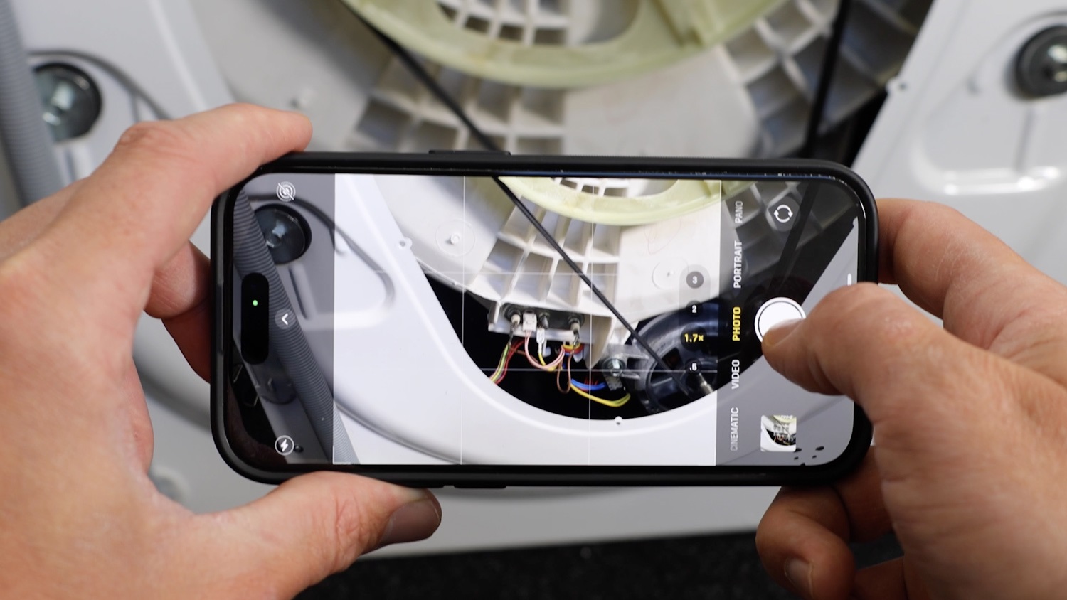 Take a photo of existing wiring layout